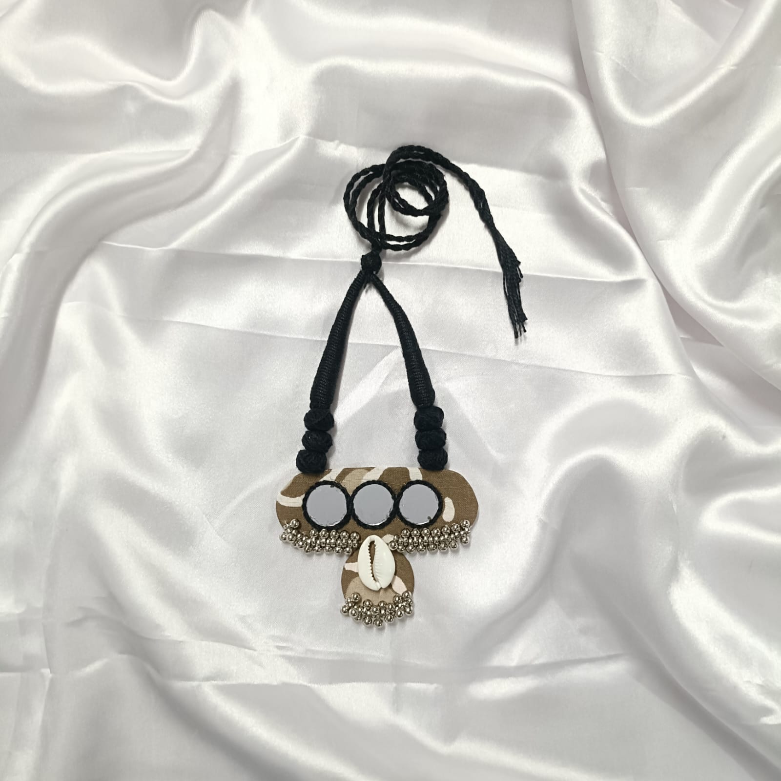 Desert Pearl: Handmade Necklace & Earrings Set